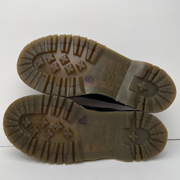 Vintage Dr. Martens 1925 MIE Black Leather Steel Toe Oxfords Shoes UK 5 - Picture 11 of 14